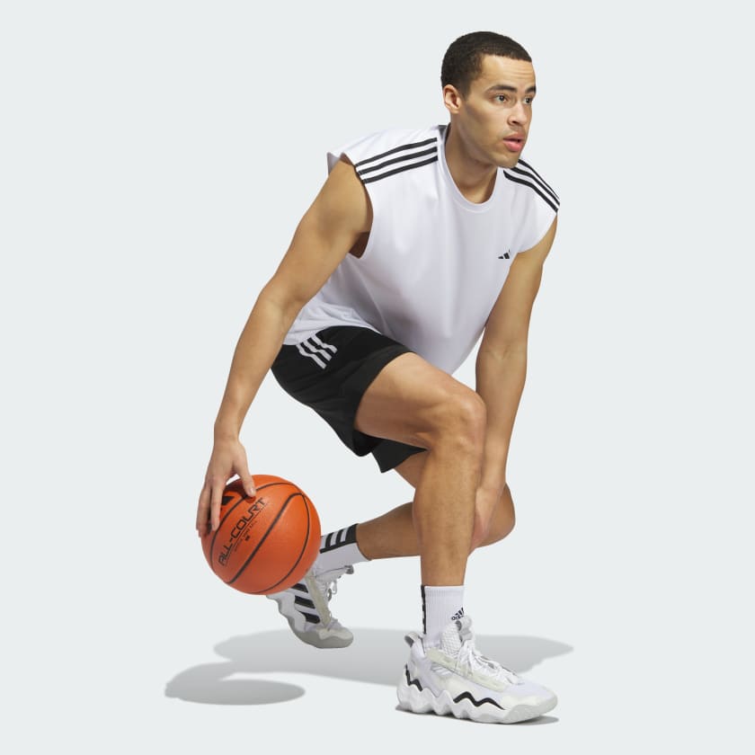 ADIDAS LEGENDS 3 STRIPES BASKETBALL SHORTS BLACK bCODE Your Online Fashion Retail Store