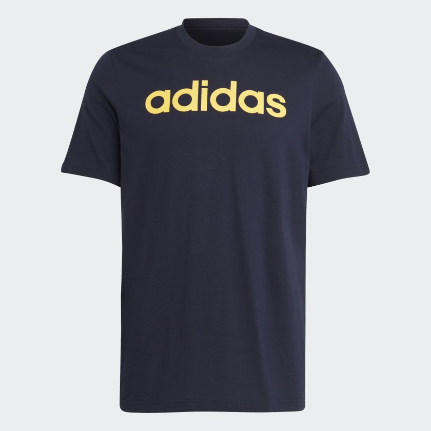 ADIDAS ESSENTIALS SINGLE JERSEY LINEAR EMBROIDERED LOGO T SHIRT IC93 bCODE Your Online Fashion Retail Store