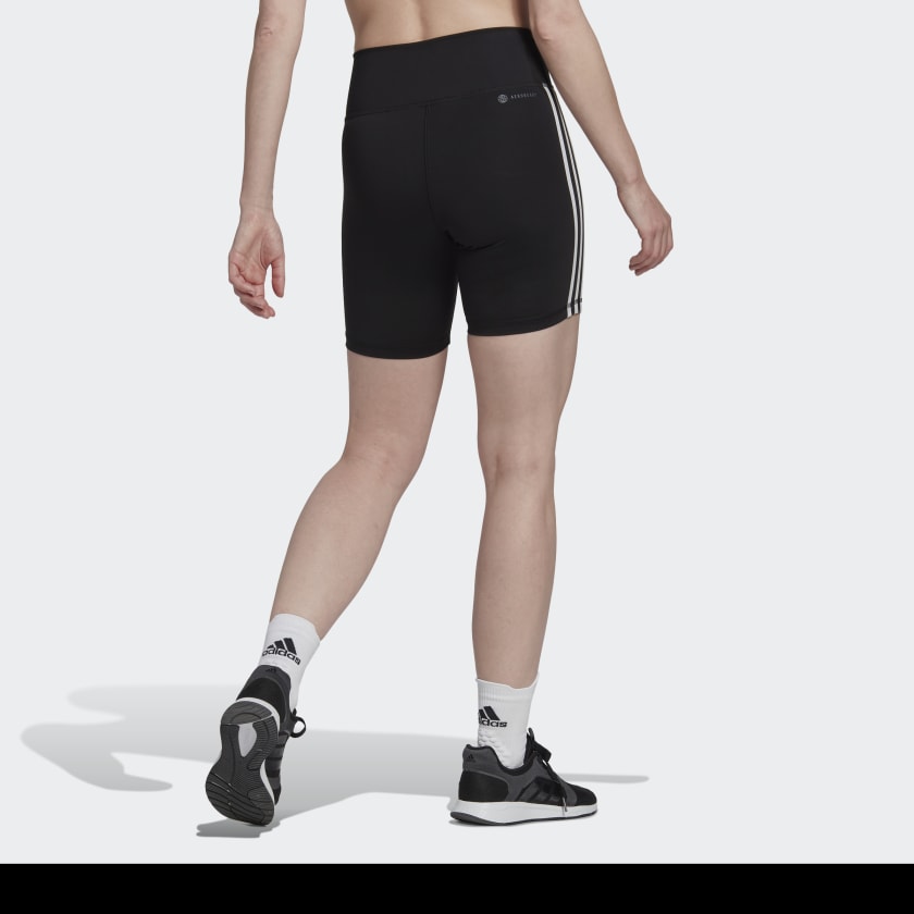 adidas Train Essentials 3-Stripes High-Waisted 7/8 Leggings - Black |  adidas Canada