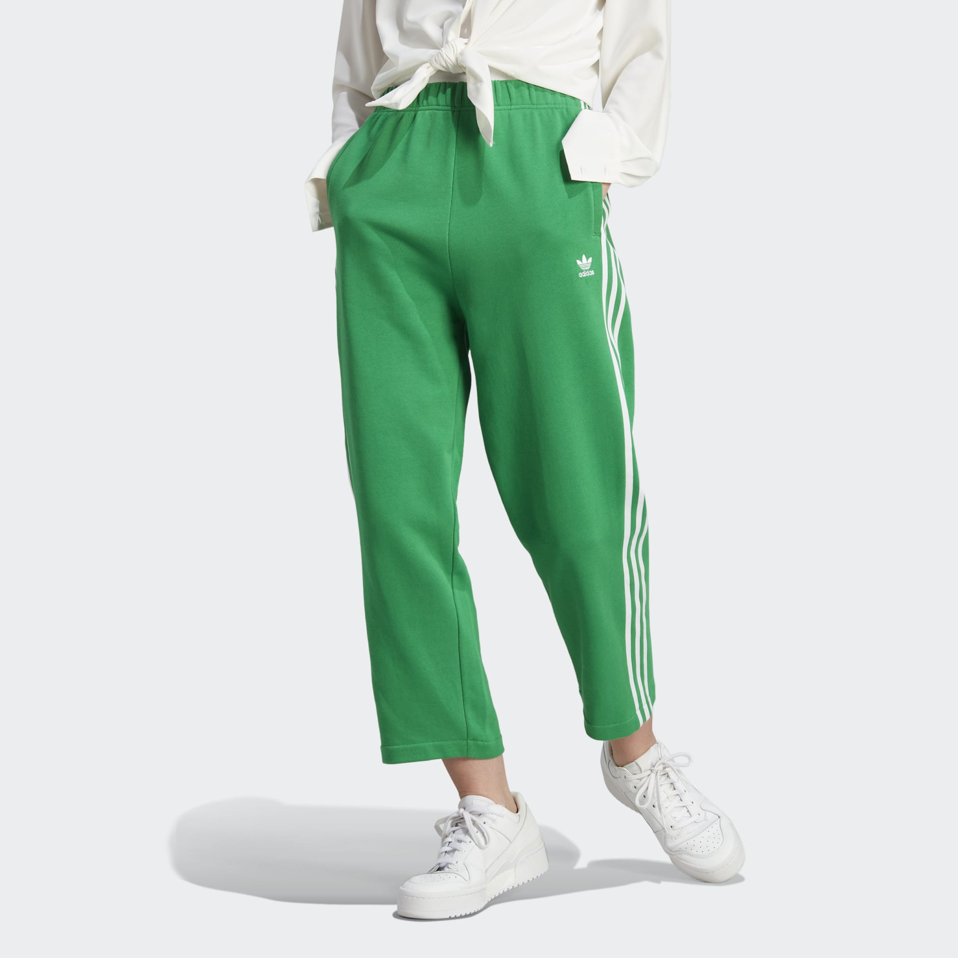 ADIDAS OPEN HEM JOGGERS GREEN bCODE Your Online Fashion Retail Store