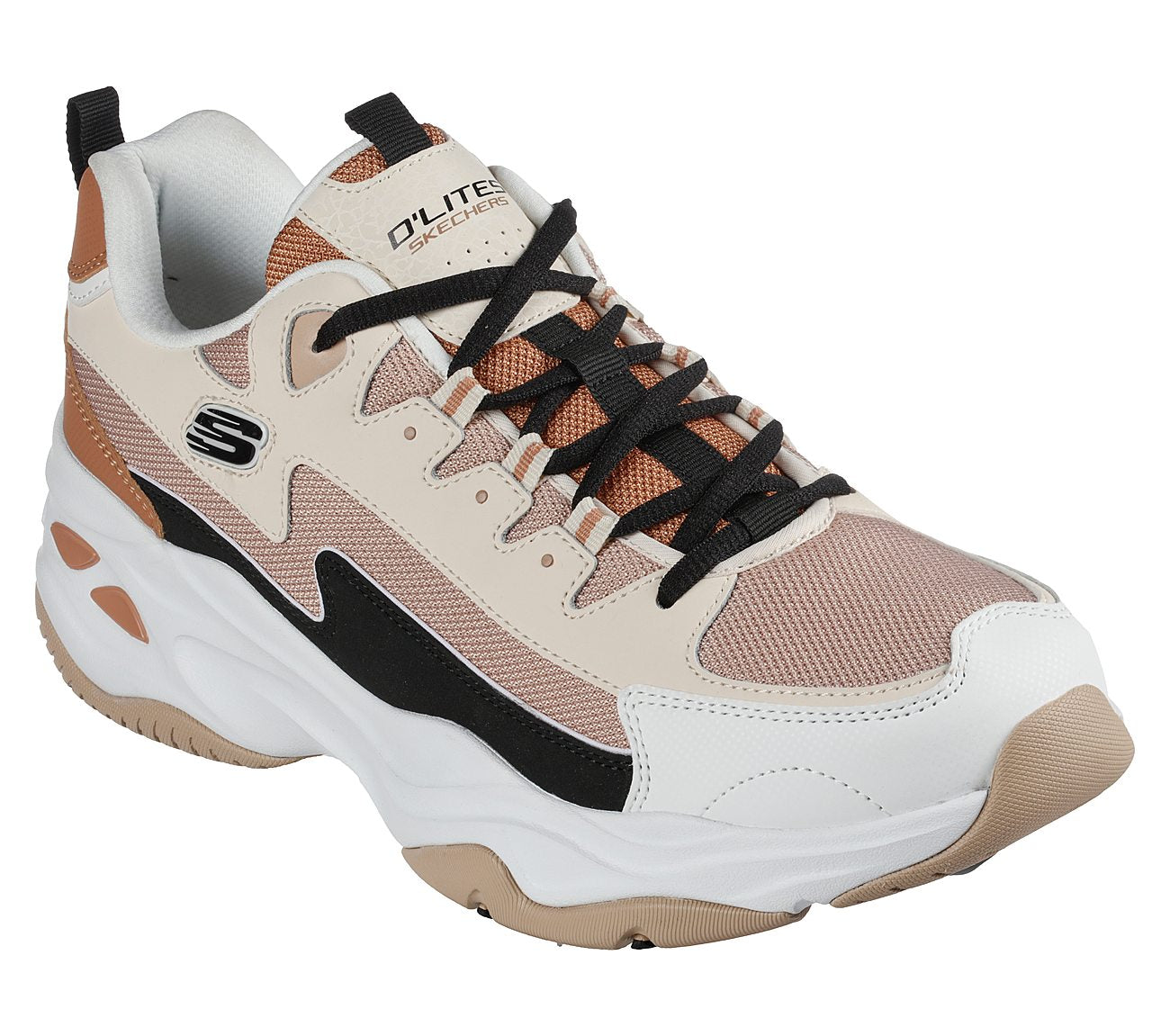 Skechers d lite clearance taupe