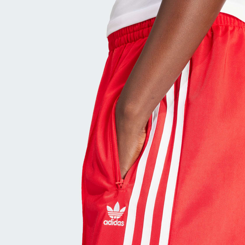 ADIDAS FIREBIRD LOOSE TRACKSUIT BOTTOMS RED bCODE Your Online Fashion Retail Store