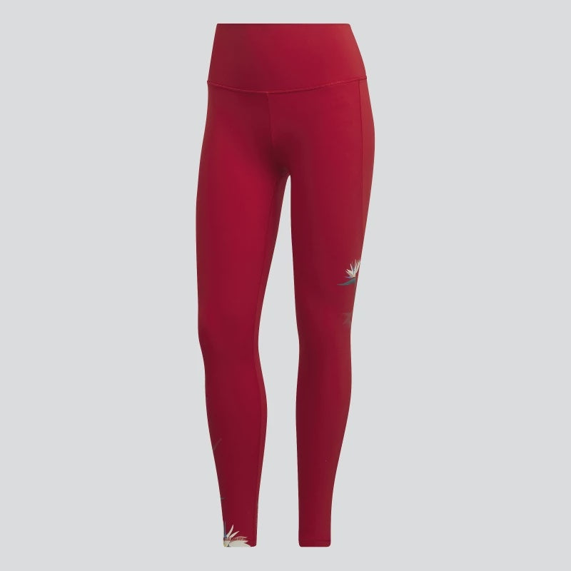 adidas Women`s Paris Match 2in1 Tennis Tights Preloved Red and Halo Blush