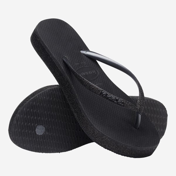 Havaianas glitter black on sale