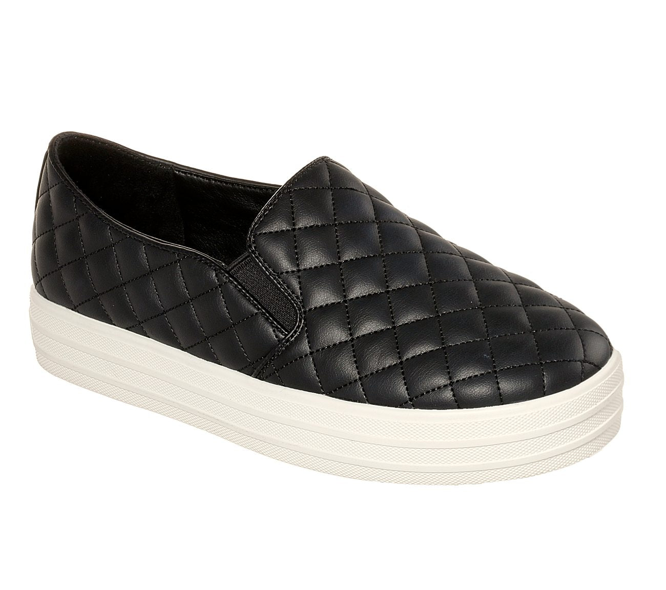 Skechers double deals up black