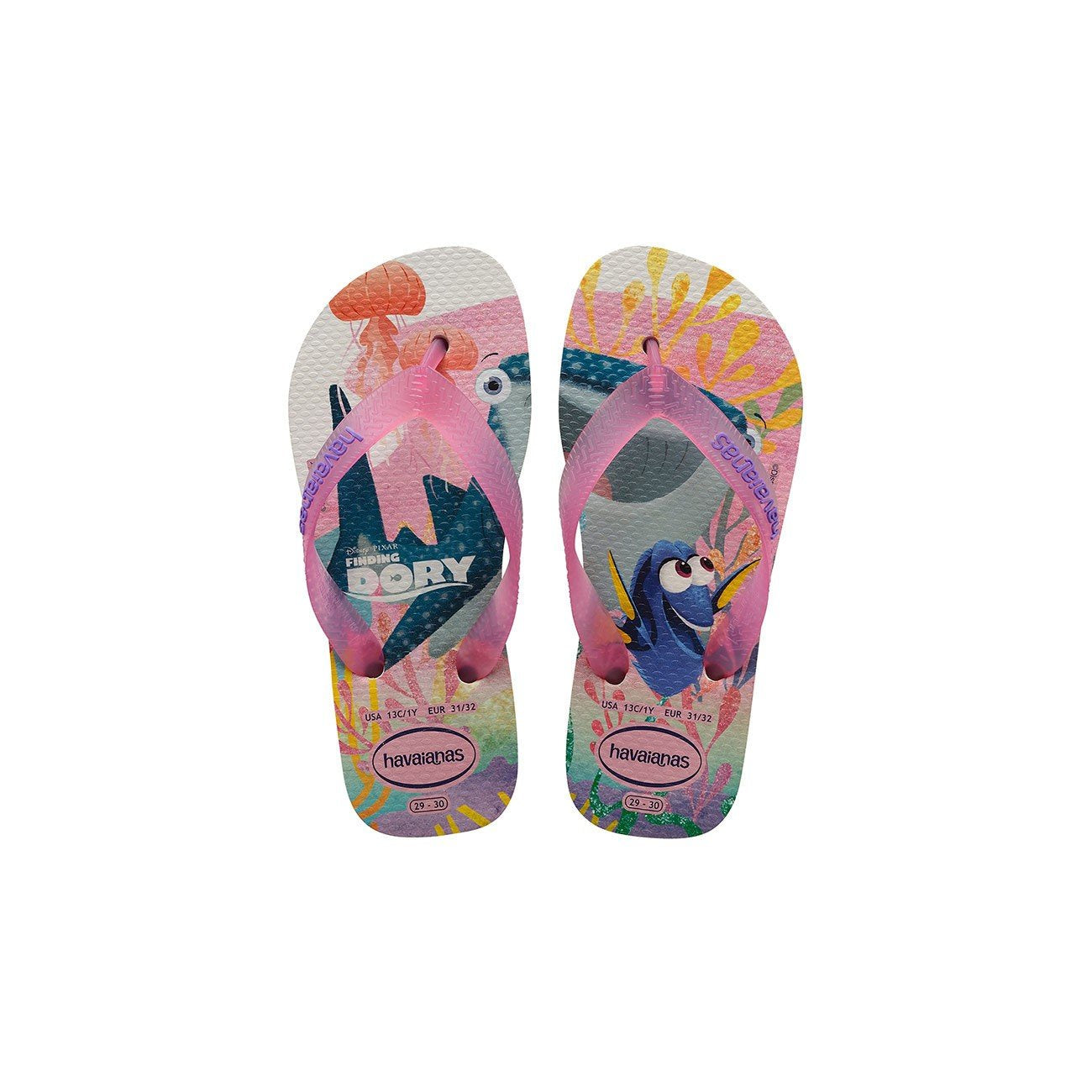 HAVAIANAS KIDS NEMO E DORY WHITE bCODE Your Online Fashion Retail Store