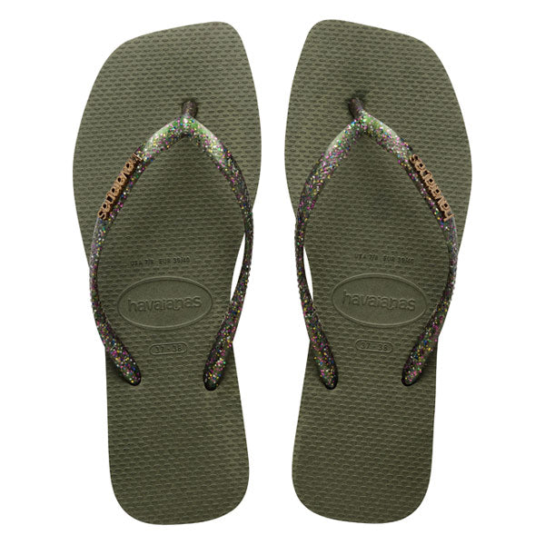 Havaianas slim logo 2025 metallic